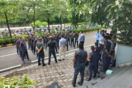 Fire drill was organized in Ambuja Mall, Major Property Disaster Management Security Head Ashwani Sharma, Raipur, Chhattisgarh, khabargali