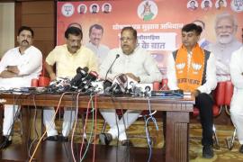 BJP State Election Manifesto Committee, Co-convenor and former minister Agarwal, collection of suggestions for manifesto across the state, Chhattisgarh, Khabargali