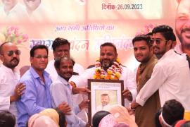 Inauguration of the first Chief Minister Labor Resource Center of Raipur city in Bhakta Mata Karma Ward No. 67, Raipur South Assembly, Shri Sushil Sunny Agarwal, President Chhattisgarh Building and Construction Workers Welfare Board, Raipur, Chhattisgarh, Khabargali.