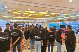 EducatorsIndia, Director Sunil Prajapati, Career Guidance Fair, Hotel Babylon, Nikku Sir Coaching Class, SRM University, Manipal University, Mahindra University, MIT University, Kalinga University, RV University, Anjaneya University, ITM University and ICFAI University, Raipur, Chhattisgarh, Khabargali
