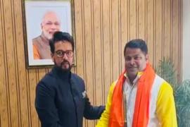 Tarunesh Parihar, capital Raipur, entered Bharatiya Janata Party, Union Sports and Youth Ministry Minister and former BCCI President Anurag Thakur, membership of Bharatiya Janata Party, member of Board for Veteran Cricket in India, Chhattisgarh, Khabargali