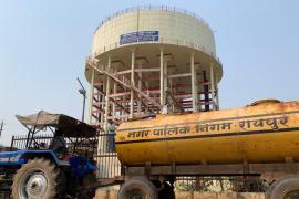 In Raipur, 75 percent population will not get water on March 6 and 7, these areas will be affected, water from the pipeline of intake well of Kharun river in the filter plant, big leakage, Chhattisgarh, Khabargali