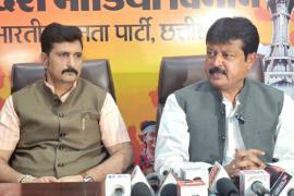BJP General Secretary Sanjay Shrivastava has said that in this Lok Sabha election, the Congress Party and its allies are nowhere in the competition, ICC's Administration In-charge and Congress Working Committee Member Gurdeep Sappal, Chhattisgarh, Khabargali
