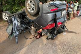 Two students studying to be doctors in RIMS died in a road accident, two cars collided head-on in Mandir Hasaud, Chhattisgarh, Khabargali