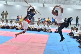 Third State Level Kalaripayattu Championship organized in Kusmunda Korba, Kalaripayattu sports coach Ms. Harbansh Kaur will give training, Anees Memon, Aman Yadav, President, Secretary, District Kalaripayattu Association, Raipur, Chhattisgarh, Khabargali