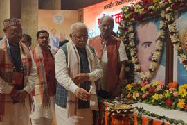 BJP State Working Committee meeting held, Union Minister Manohar Lal Khattar, Chief Minister Sai, State President Kiran Dev, National Organization General Secretary Shiv Prakash, BJP State Incharge Nitin Naveen, and Chief Minister Vishnudev Sai, Assembly Speaker Dr. Raman Singh, Chhattisgarh, Khabargali