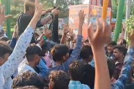 Slogan raised in Amethi "If you want to live in India, then say Ya Hussain" Chhattisgarh Congress should clarify its opinion on this, BJP state general secretary Jagdish Ramu Rohra, Khabargali