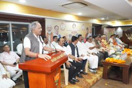 BJP is ready to make a record once again in Raipur South, MP Brijmohan filled enthusiasm among the workers, Khabargali