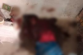 The man sacrificed his head to the god, cut his throat with sharp scissors  cg news raipurnews cg hindinews khabargali 