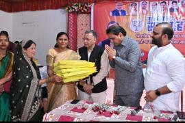 500 women power including Mitanin sisters, Anganwadi sisters, Arogya Samiti and Sahayika sisters, women booth workers were honored in Shahid Chudamani Nayak ward, health services improved in Chhattisgarh due to the contribution of Mitanins: MLA Rajesh Munat, BJP's policy is to honor the women power and make them self-reliant: Councilor Deepak Jaiswal, Raipur, Chhattisgarh, Khabargali