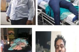 Municipal body elections, brother-in-law of Congress candidate in Netaji Subhash Chandra Bose ward, Rakesh Dhotre accused the supporters of BJP candidate of hooliganism.... The matter reached the police station, Rakesh Dhotre and his nephew Anna Dhotre were medically examined, claim of serious injury, Raipur, Khabargali,