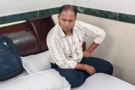 Junior Engineer Krishna Kumar Gupta arrested for taking bribe, Mungeli, Chhattisgarh, Khabargali