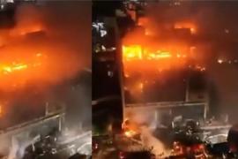A huge fire broke out in a shopping mall, 50 people burnt alive hindi news big news latest News khabargali 