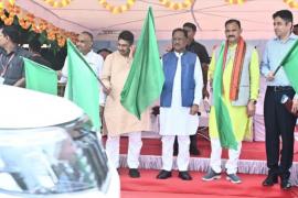 Chhattisgarh will soon get 851 new ambulances, 151 new vehicles flagged off for health staff Chhattisgarh News big news latest news khabargali 