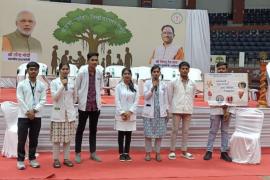 'New consciousness' awakened in Chhattisgarh regarding organ donation, SOTTO in Raipur spread the message of public awareness through street play, emotional play organized in indoor stadium on National Organ Donation Day, Collector encouraged students, Chhattisgarh, Raipur, Khabargali