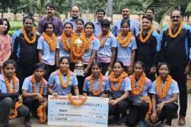 Adani Foundation won the Chakradhar Samaroh Kabaddi final, a tough competition took place between the teams of Jindal Foundation Raigarh. 40th Chakradhar Samaroh 2025, Khabargali