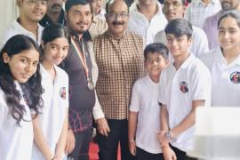 Players of Topgun Shooting Academy won the state level shooting competition, Raipur, Chhattisgarh, Khabargali