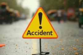 Horrific accident on Agra-Lucknow Expressway, two Thai nationals died on the spot hindi News big news latest News accident News khabargali 