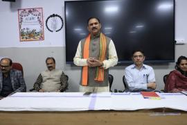 Ayurveda is not just a subject, it is an art of living, says Health Minister Shyam Bihari Jaiswal at the Government Ayurveda College in Raipur, Chhattisgarh, khabargali 
