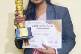 Namita Gargi, a pioneer of a new revolution in the art world, recipient of national awards, Woman Changemaker of the Year 2023, Incredible India Award 2024, National Teacher Award, National Teacher Award, Raipur, Chhattisgarh, Khabargali