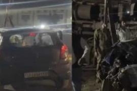 तेज रफ्तार डीसीएम और कार के बीच भिड़ंत, 3 लोगों की मौत, 5 गंभीर घायल खबरगली 3 people killed, 5 seriously injured in collision between high speed DCM and car hindi news latest news khabargali 