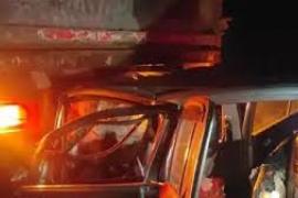  खाटू श्यामजी दर्शन को जा रहे MP के 5 लोगों की भीषण हादसे में दर्दनाक मौत, कार के उड़े परखच्चे खबरगली Five people from Madhya Pradesh, who were on their way to Khatu Shyamji, died tragically in a horrific accident, their car was completely destroyed. Hindi news latest khabargali 