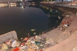 Marine Drive or 'Garbage Drive'? A hunger for order has robbed Raipur of its tranquility. A ground report on the public's tax waste and its plight. 'Marine Drive', the heart of Raipur, is now Telibandha Lake, Chhattisgarh khabargali 