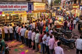 'Madhushala' sets new record in Chhattisgarh: Record-breaking liquor sales on Holi, liquor worth Rs 179 crore sold in 2 days, Excise Department, Raipur, Khabargali