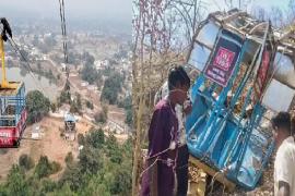 Second death in ropeway accident, farmer dies during treatment, 5 others injured in critical condition hindi news big news khabargali 