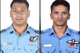 Air Force fighter plane crashes in Assam, two brave pilots martyred hindi news assam news khabargali 