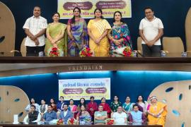 An example of unity in diversity: Bharatiya Journalist Sangh and Star Vedic Foundation gathered personalities from all religions for Sarvadharma Milan Samaroh, the message of mutual brotherhood and harmony resonated in Vrindavan Hall of Raipur, Chairperson of Child Protection Commission Varnika Sharma, Chairperson of the Foundation Syed Salma, Chhattisgarh, Khabargali
