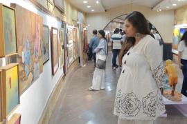 ‘Gaura’ - National Visual Arts Exhibition: Art has always been a powerful medium of expression, reflection and change, Minister Guru Khuswant Saheb, Chhattisgarh Progressive Artists Group, Raipur, Chhattisgarh, Khabargali