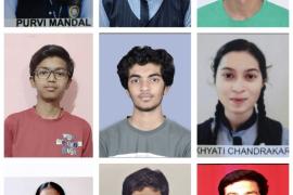 MGM School Gayatri Nagar students dominate CBSE Class 10 exams, Khyati Chandrakar scores 97.6%, Eastern Division, Father Jose Mathew and Principal Dr. Leena R. Jacob, Raipur, Chhattisgarh, Khabargali