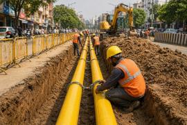 Now gas pipelines will be laid like water in Raipur, providing the facility to every household. raipur chhattisgarh hindi news khabargali 