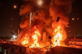 Fire breaks out in a firecracker factory after a massive explosion, killing several workers big news latest Hindi news khabargali 