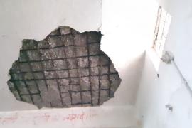 Ceiling plaster falls in government school; three students injured. Hindi news latest news khabargali 