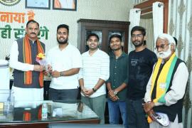 IMA-MSN Chhattisgarh held an important meeting with Health Minister Shyam Bihari Jaiswal, submitted suggestions for improving the UG medical admission process and bond policy, IMA MSN, Indian Medical Association Medical Students Network, Convener Shahdil Khusroo, Joint Secretary Devendra Nirala, Piyush Singh, Ravi Shankar Singh, Piyush Sahu, Pranjal Shukla and Shubham Sharma, Khabargali
