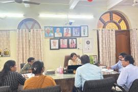 Child Labour, Child Workers, Child and Adolescent Labour, Child Labour Law, Child Labour Prohibition, Child Labour Abolition, Child Rights, Child Rights Protection Commission, Chhattisgarh State Child Rights Protection Commission, Dr. Varnika Sharma, Raipur News, Chhattisgarh News, Child Labour Rescue, Child Labour Rehabilitation, Child Welfare Committee, Juvenile Justice Act, Indian Justice Code, Labour Department, Labour Commissioner, Labour Inspector, Bonded Labour, Financial Assistance, Compensation, Ri