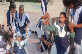 Mysterious incident at a government school in Balod: 5 female students suddenly fainted, causing a stir.chhattisgarh hindi news khabargali 
