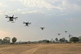  Dhamtari becomes Chhattisgarh's first district to provide drone-based agricultural services to farmers.
