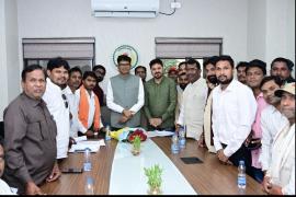 Pirda village land acquisition, RDA Kaushalya Vihar, Minister OP Choudhary, Chief Minister Vishnudev Sai, Pirda village residential project, Raipur Development Authority, Dharsiwa MLA Anuj Sharma, Chhattisgarh, Khabargali