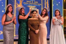 Mrs India Universe Asia 2026: Durg's daughter and Raipur's daughter-in-law Deepaksha Jain created history, founder of Jainam Academy, Chhattisgarh, Khabargali