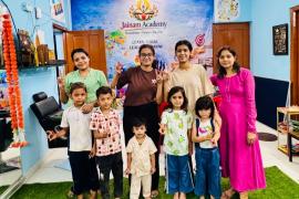 Jainam Academy, Deepak Jain, Bharat Gaurav Samman, Mrs India Universe Asia 2026, Raipur, Chhattisgarh, Education, Women Empowerment, Bollywood Actress Deepshikha Nagpal, Khabargali