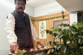 Chhattisgarh State Civil Supplies Corporation Chairman Sanjay Srivastava, Bhupesh Baghel, Narendra Modi, Blessing Lamp, Chhattisgarh Politics, Raipur News, Khabargali