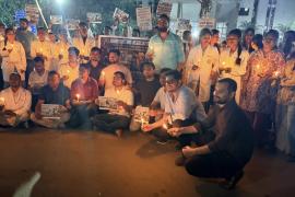 Junior Doctors Association Raipur, Doctors' Demands, Medical Student Candle March, Doctors' Stipend Increase, President Dr. Piyush Srivastava, Chhattisgarh, Khabargali