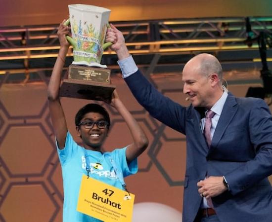 Indian dominates America's Spelling Bee competition, 12-year-old Bruhat Soma wins the title, sets a record, Washington, 'Scripps National Spelling Bee', Khabargali