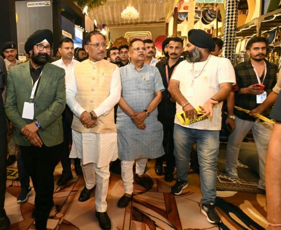 Chhattisgarh, Vishnudev Sai, CG Tent & Decor Expo 2026, Raipur News, New Industry Policy, Investment, Tent Industry, Event Industry, Industry News, Amrit Bharat Station Scheme, Employment, Business, Infrastructure, Chhattisgarh Industry, Chief Minister Vishnudev Sai, Expo 2026, State President Amarjeet Singh Dua, Mrs. Ranjit Kaur Dua, Khabargali