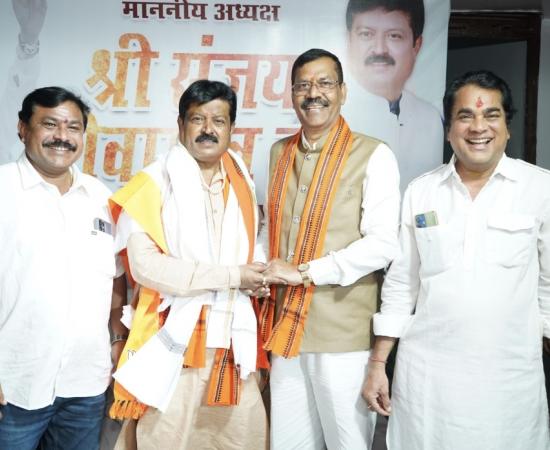 Chairman of Chhattisgarh State Civil Supplies Corporation and senior BJP leader Sanjay Srivastava, Sanjay Srivastava's birthday, Raipur News, Chhattisgarh BJP, Vishnudev Sai, Dr. Raman Singh, Khabargali