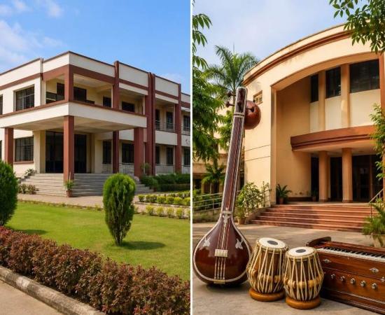 Music college classes to be held at a government school in Naya Raipur; enrollment has now risen to six students, up from the initial two.  Latest news hindi news khabargali 
