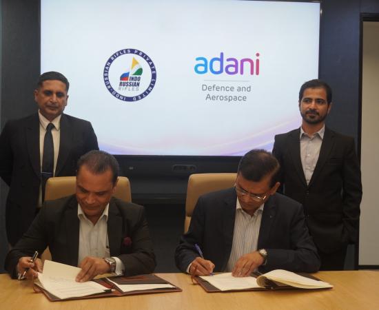 Adani Defence and Indo-Russian Rifles sign 5-year ammunition supply agreement for AK-203, Khabargali 
